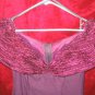Purple Burgundy Wedding Bridesmaid Prom Dress Gown