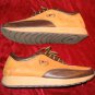 Retro Phat Farm Tan Brown Suede Leather Shoes US 10 EU 43