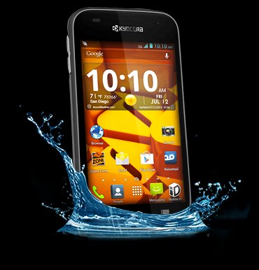 Like New Boost Mobile Kyocera Hydro Edge Waterproof Mobile Cell Phone