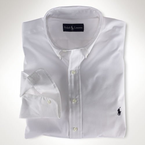 White Ralph Lauren Button Down Shirt Long Sleeve Size 3X 3XL 3XB Big ...