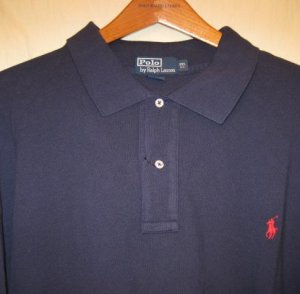 Navy Blue Polo Ralph Lauren Long Sleeve 