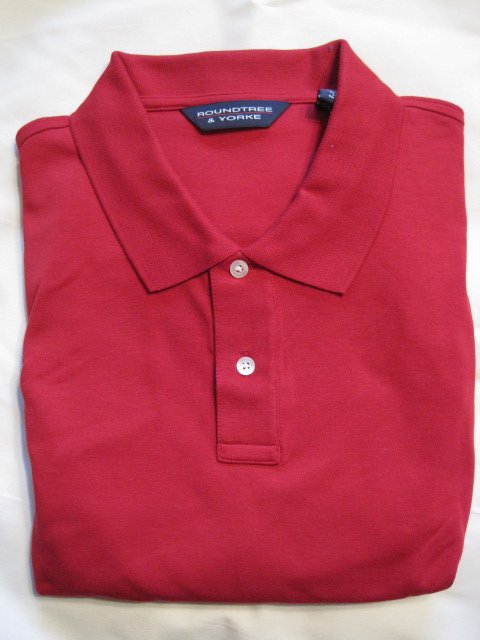 New Tartan Red Polo Golf Shirt S/S Size 3XT 3XLT Big Tall Mens Clothing ...