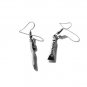 Toothpaste and Tooth Brush Dangling Earrings