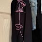 Evil Eye Hoodie Denim Jacket Upcycled Rework Embellished Size XL