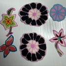 Appliqués - Flowers 6 Small Fusible Patch