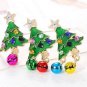 Brooch Pin - Christmas - Christmas Trees with Dangling Jingle Bells