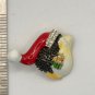 Brooch Pin - Christmas - Hedgehog with Hat and Present