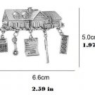 Brooch Pin - Real Estate Agent Pin House Contract Phone Pen Sold Sign Calculator