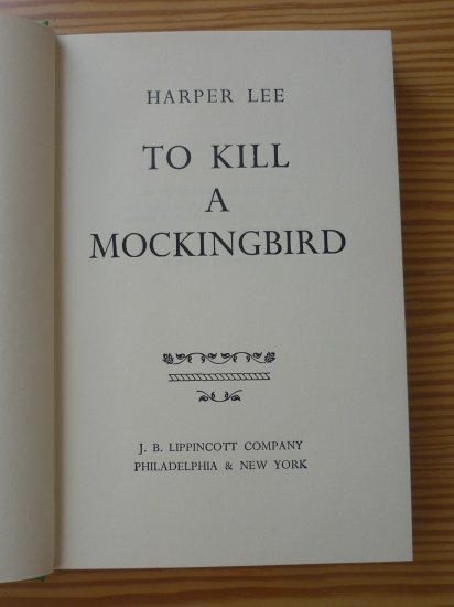 To Kill a Mockingbird by Harper Lee First Edition 1960 DJ $3.00