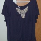 Size 26/28 Women's Plus Size Dressy Top NWOT