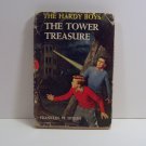 The Hardy Boys THE TOWER TREASURE #1  Franklin W. Dixon  tweed boards  HC/DJ  H0358