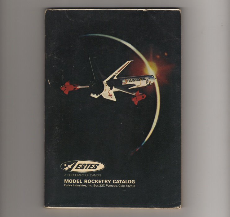 1971 Estes Model Rocketry Catalog No. 711 Model Rockets Space Hobby
