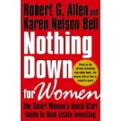 Nothing Down for Women Book