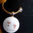 Fused Glass Key Chain/holder