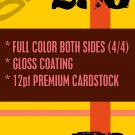 250 4x6 Postcards/Flyers