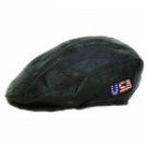 Leather Flat Cap