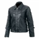 Pebble Grain Ladies Leather Jacket-XXLarge