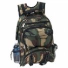 Extreme Pak Invisible Camo Pattern Polyester Backpack