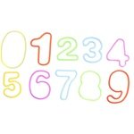 BandzMania 24 Pack - Number Shapes