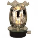 Silver Plug In Oil Warmer - Hope