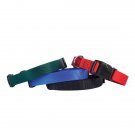 Black Basic Adjustable Nylon Dog Collar 6-10"x 3/8 in. Wide