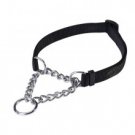 Martingale Style Adjustable Dog Collar black