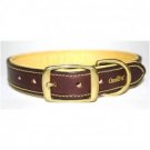 Deer Tan Leather Dog Collar 13