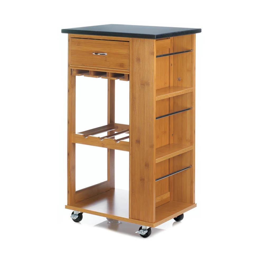 MARBLETOP KITCHEN CART