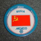 Mexico 86 Pepsi Cola Soccer World cup  tip tray Russia