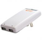 Music Power Duet USB AC Charger for iPod and MP3 Players