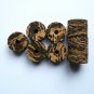 10 BURL CORK RINGS 1 1/4"X1/2" NIGHTFALL  BORE 1/4" ..