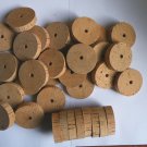 30 CORK RINGS 2"X1/2" GRADE A BORE 1/4"