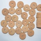 30 CORK RINGS 1 1/2"X1/2" GRADE EXTRA BORE 1/4"