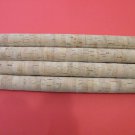 4 CORK STICKS 14"X1 1/4" GRADE EXTRA BORE 1/4