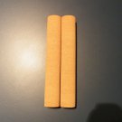 2 AGGLOMERATED CORK STICKS/HANDLE/GRIPS 7.5"X1 1/8"  FINE GRAINE  BORE 1/4"