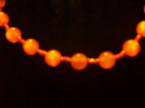 Orange Gloss Necklace