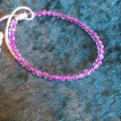 Purple Glass Bracelette