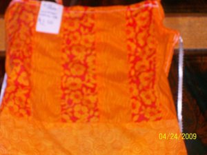 Orange Patch Top