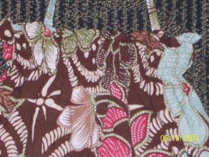 Brown Floral Top