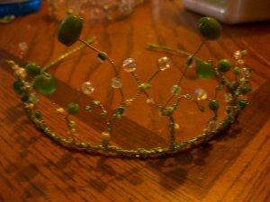 White and Silver Tiara