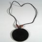 18" Necklace. Handmade necklace with mixed beads and wood beads. with 2x2x1cm mukwa pendant40[1].JPG