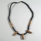 16 " Necklace.  Bamboo stick and seeds of Utupalapala and small seeds of esolo