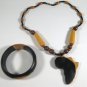 Africa Pendant with Bangal combo.