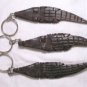 Hand carved key chains