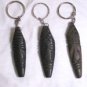 Hand carved key chains