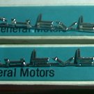 Chevrolet Chevelle 1964 3849498 NOS Pair Fender Name Plate