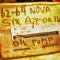 1962-64 Chevrolet Nova Chevy II Six Cylinder Engine NOS GM Oil Pump GM# 3843243