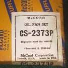 1940-54 Chevrolet Straight Six engine.Oil Pan Gasket GM #604338.