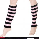 NWT Stripe Leg Warmers Cosplay Punk Goth Many Colors!