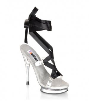 Leg Ribbon tie-up W/Interchangeable Laces